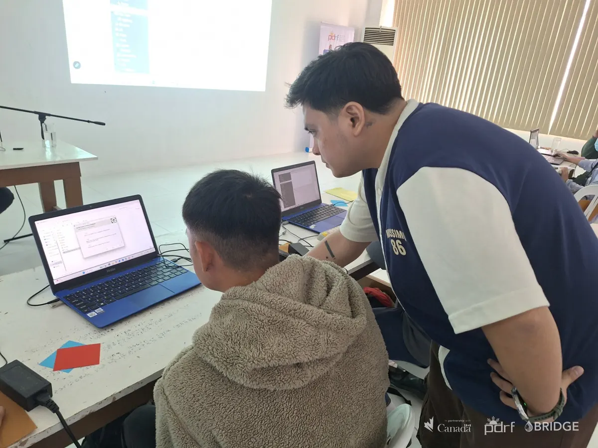Sessions of the Basic GIS training course with the Antipolo City government.