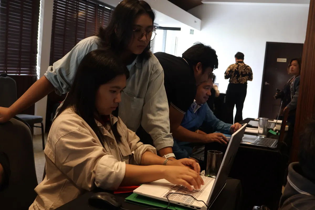 Participants during the Training on the Fundamentals of IWRM with the Baguio City government.